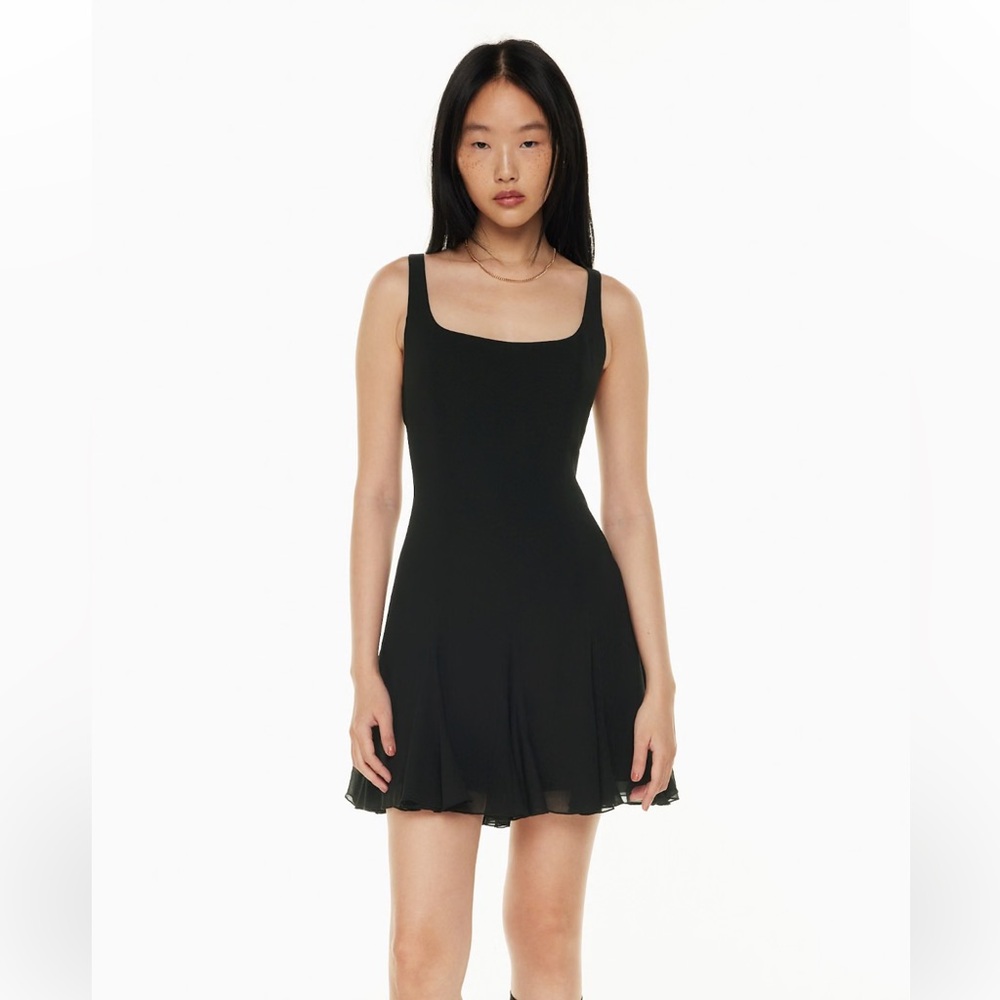 Aritzia Dottie Dress in brown